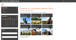 Desktop Screenshot of landbasedlearningltd.com